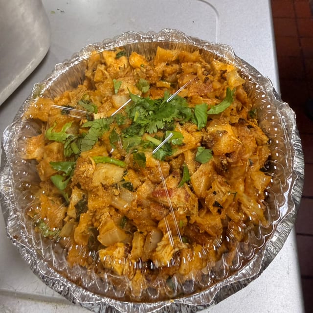 Chicken Kothu Parotta.